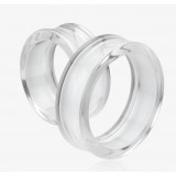 Tunnel courbe acrylique unicolore transparent (ACRY09)