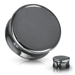 Plug courbe en hématite