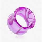 Tunnel courbe acrylique marbre lilas (ACRY07)