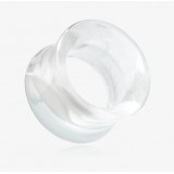 Tunnel courbe acrylique marbre transparent (ACRY07)
