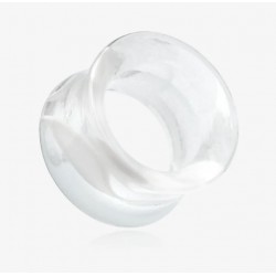 Tunnel courbe acrylique marbre transparent (ACRY07)