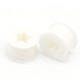 Tunnel silicone flexible étoile blanche (ACRY66)