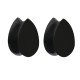 Plug silicone goutte noire (ACRY119)
