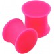 Plug silicone courbe rose (ACRY124)