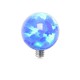Embout microdermal boule opale bleu