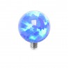Embout microdermal boule opale bleu