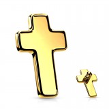 Embout microdermal croix jaune