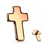 Embout microdermal croix rose