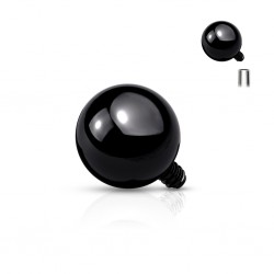 Embout microdermal boule noire