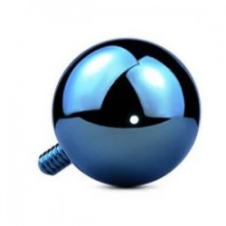Embout microdermal boule bleue