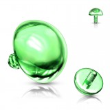 Embout microdermal dôme vert-pomme