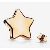 Embout microdermal étoile rose