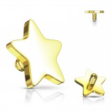 Embout microdermal étoile jaune