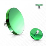 Embout microdermal plat vert-pomme