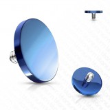 Embout microdermal plat bleu