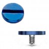 Embout microdermal vis plate bleue