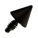 Embout microdermal pointe anodisé noir