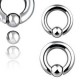 Piercing anneau en acier clip-in 04MM