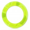 Anneau brisé acrylique style marbre vert-pomme 3 à 6mm