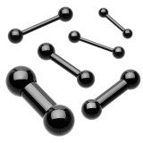 Barbell PVD noire gros diamètre
