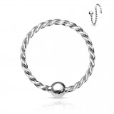 Piercing micro-bcr 53 - Gris vrillé