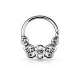 Piercing micro-bcr 57 - Gris papillon