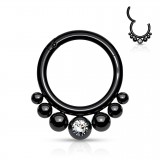 Piercing micro-bcr 78 - Noir sept billes
