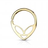 Piercing micro-bcr 86 - Alien jaune
