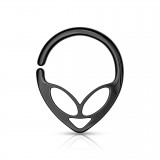 Piercing micro-bcr 86 - Alien noir