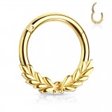 Piercing micro-bcr 87 - Jaune lauriers