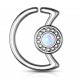 Piercing micro-bcr 184 - Gris soleil opalite