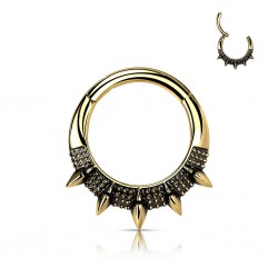 Piercing micro-bcr 209 - Jaune pointes vintages