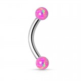Piercing arcade 112 - Opale rose