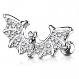 Cartilage hélix, tragus 389 - Chauve souris grise