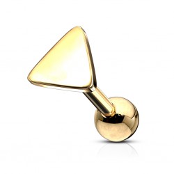 Cartilage hélix, tragus 394 - Jaune triangle