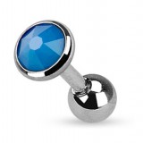 Cartilage hélix, tragus 310 - Gris opalite bleue
