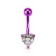 Piercing nombril cristal coeur lilas (41)