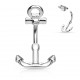Piercing nombril ancre marine 04 - Haut et bas