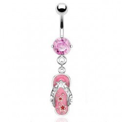 Piercing nombril tong 02 - étoiles