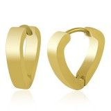 Anneaux oreilles acier 17 - Gold-ip triangulaire