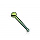 Piercing nez droit 0,8 ou 1mm 46 - Demi boule vert-pomme