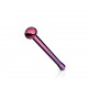 Piercing nez droit 0,8 ou 1mm 46 - Demi boule lilas