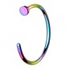 Anneau de nez 0,8mm rainbow