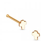 Piercing nez droit 0,8mm 55 - Rose croix