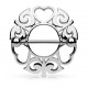 Piercing téton gris trois coeurs (20)
