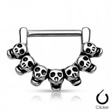 Piercing téton gris cranes (79)