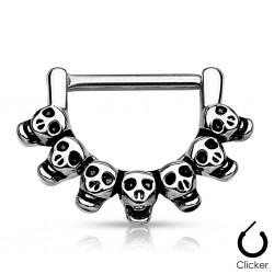 Piercing téton gris cranes (79)