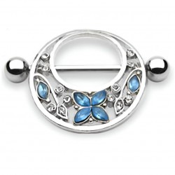 Piercing téton bouclier majestueux (38)