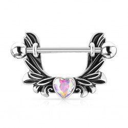 Piercing téton coeur aurora ailé (17)