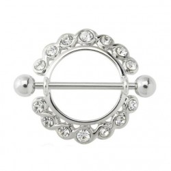 Piercing téton multistrass colorés (02)